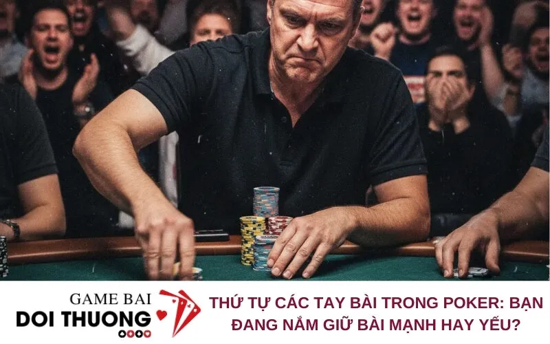 Thứ Tự Các Tay Bài Trong Poker: Bạn Đang Nắm Giữ Bài Mạnh Hay Yếu?